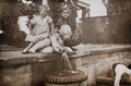 Junge an den Wasserspielen - 1932
